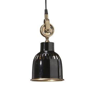 PR Home Cleveland hanglamp 14 cm zwart/messing