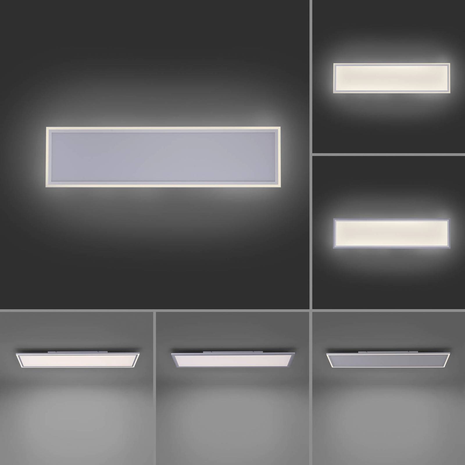 Lampa sufitowa LED Edging, tunable white 121x31 cm