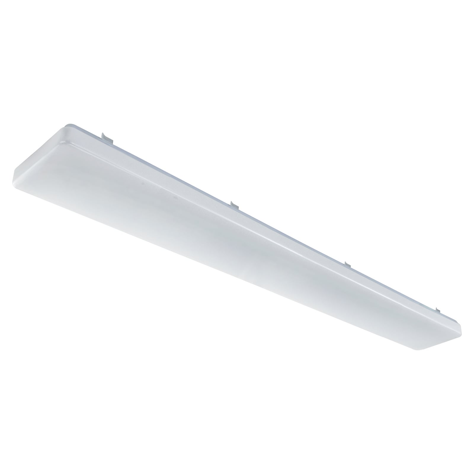 MEGAMAN Bruno LED ceiling light, 117 cm, 56 W, IP44, white