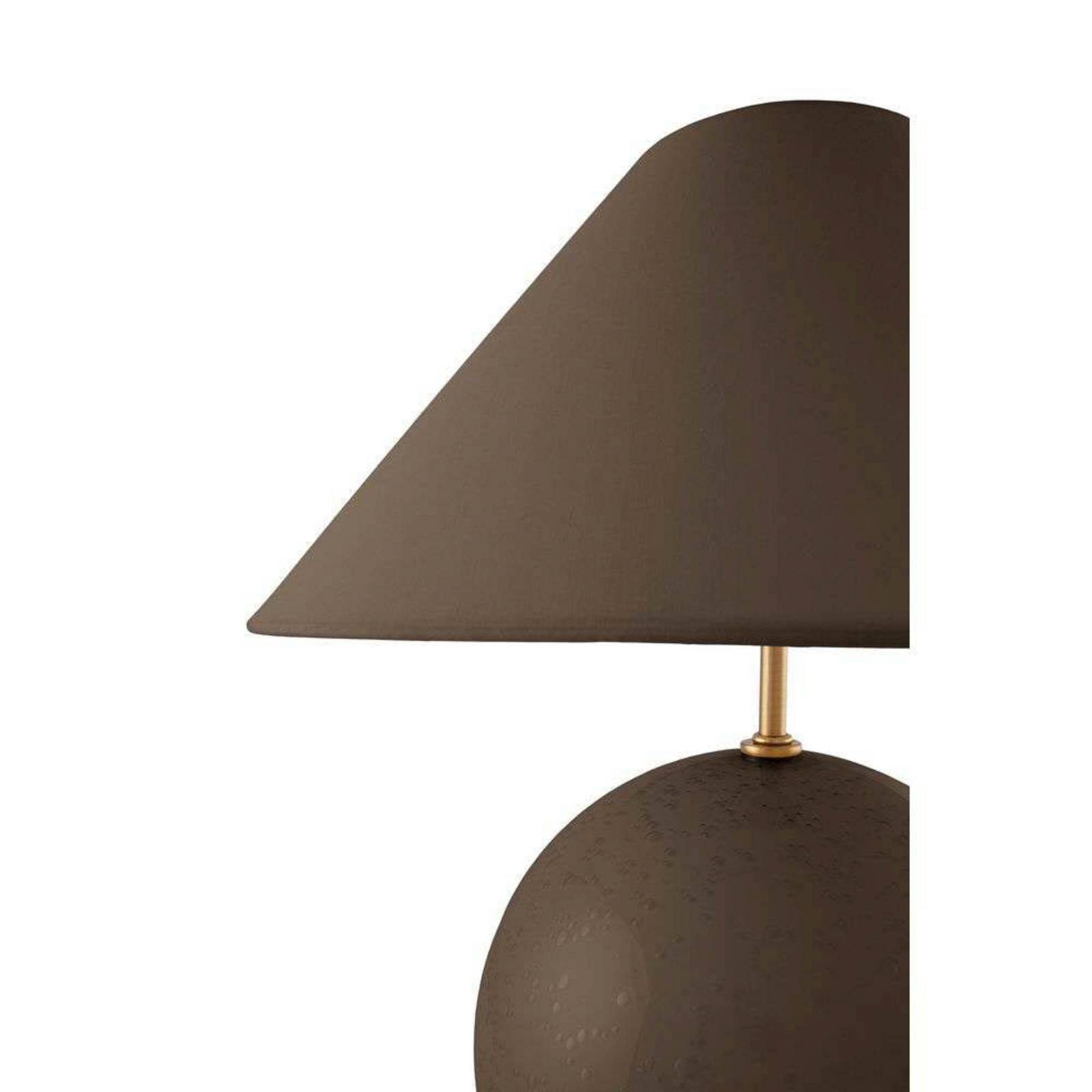  Globen Lighting Globen Lighting Tischleuchte Iris, Braun, Höhe 39 Cm 