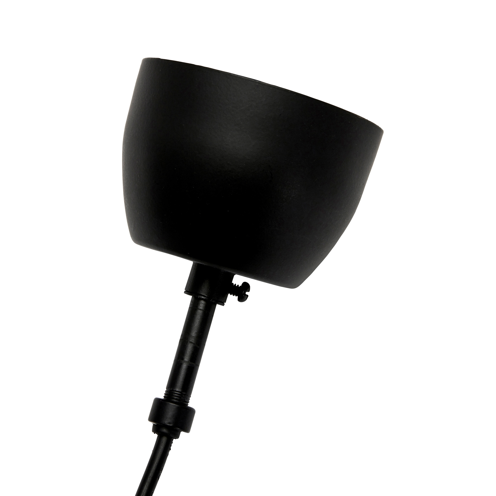 PR Home Lampada a sospensione Ribble nero opaco Ø 25 cm