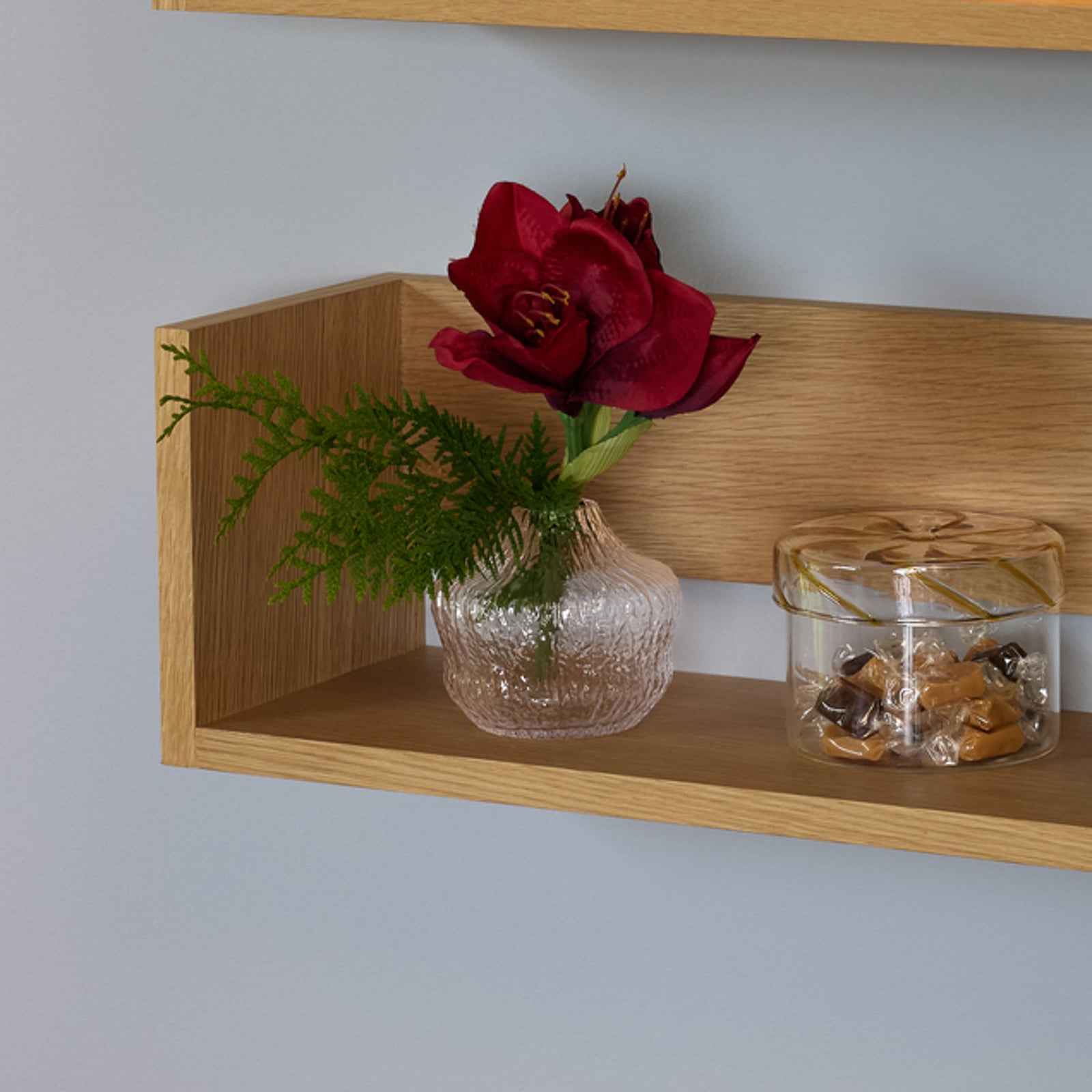 Set di 3 vasi Fuyu trasparenti - Hübsch