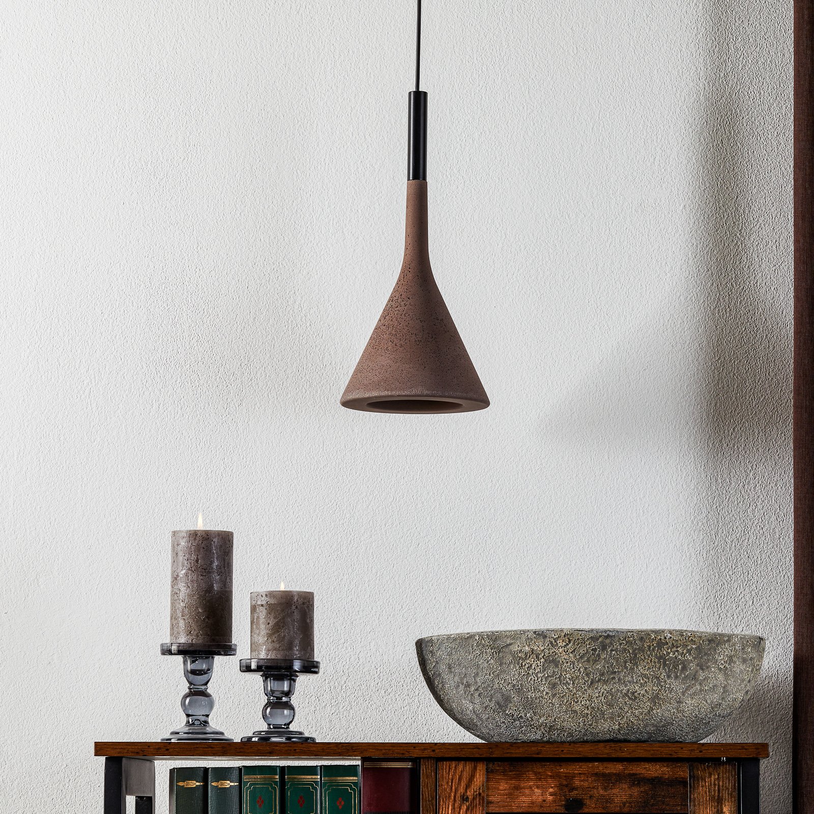 Aplomb Pendant GU10 Brown - Foscarini