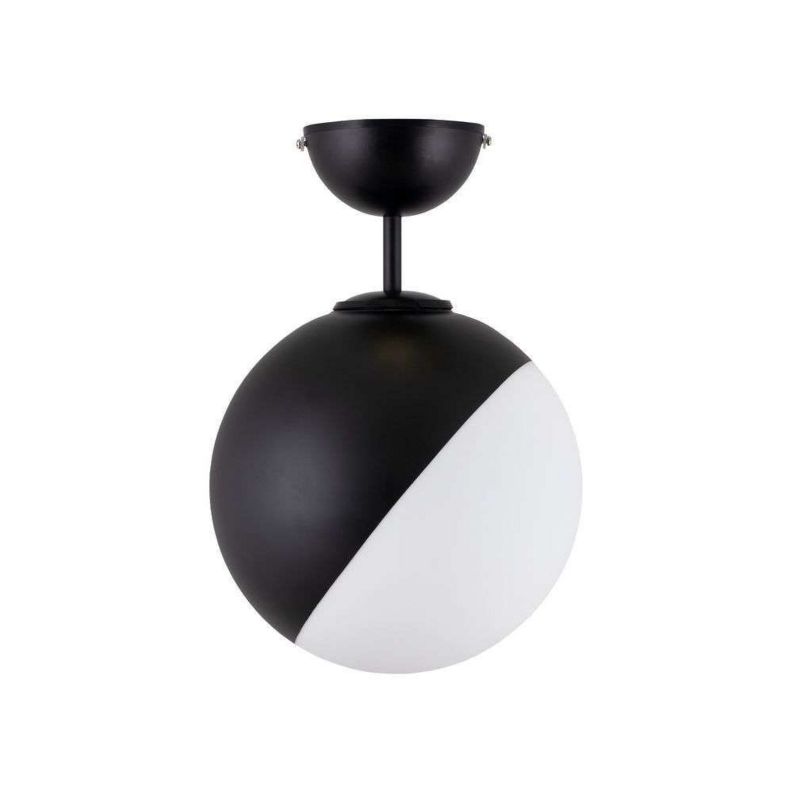 Contur 25 Plafonieră IP44 Black/White - Globen Lighting