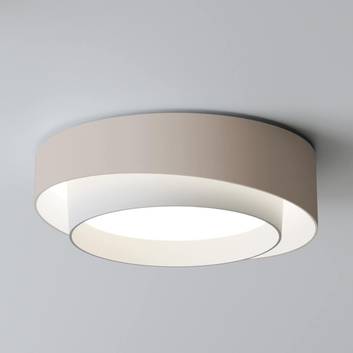 Vibia Centric - bright LED ceiling lamp cream