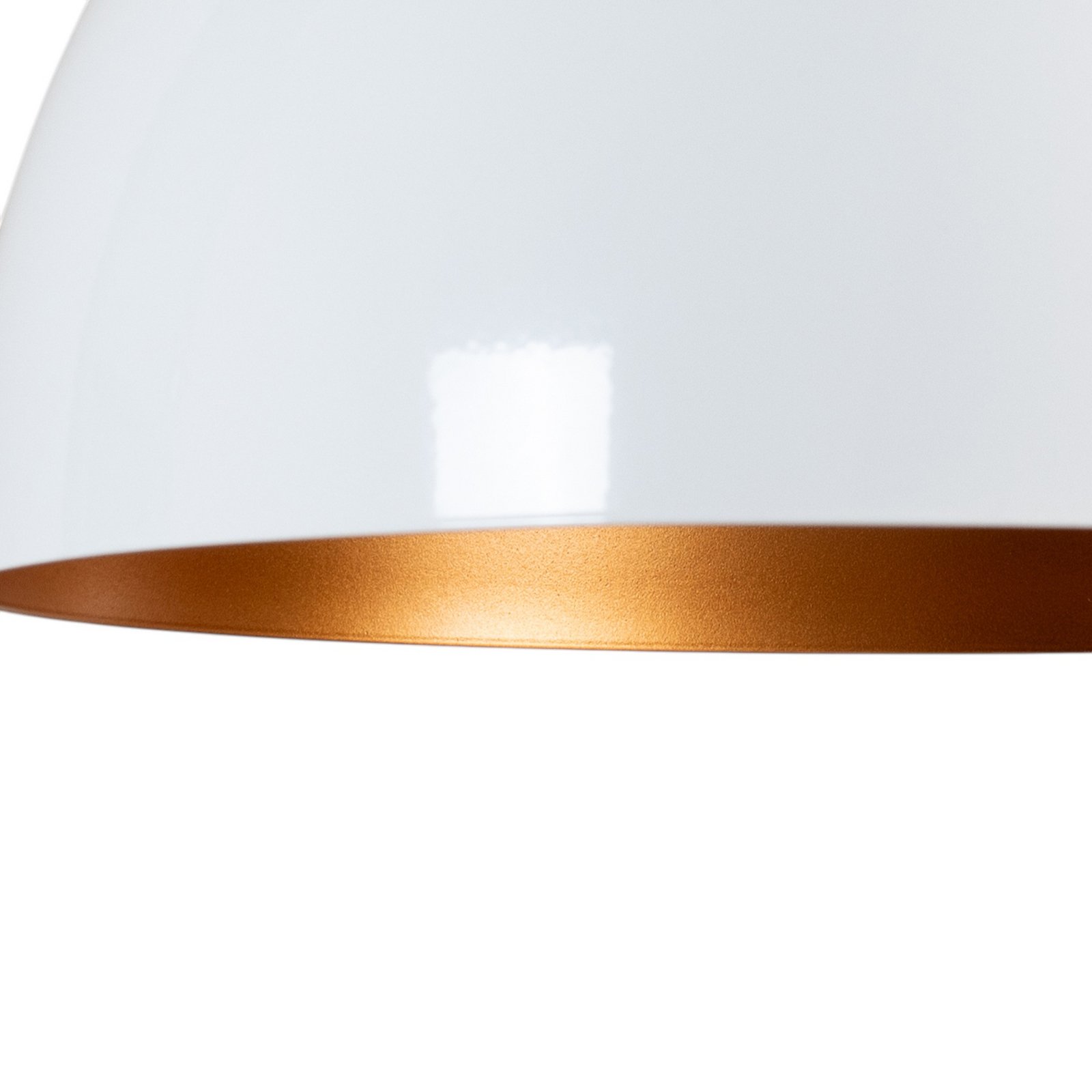 Berceste 232-S rippvalgusti Ø40cm valge/kuldne