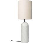 Gravity XL High Lampadar White Marble/Canvas - GUBI