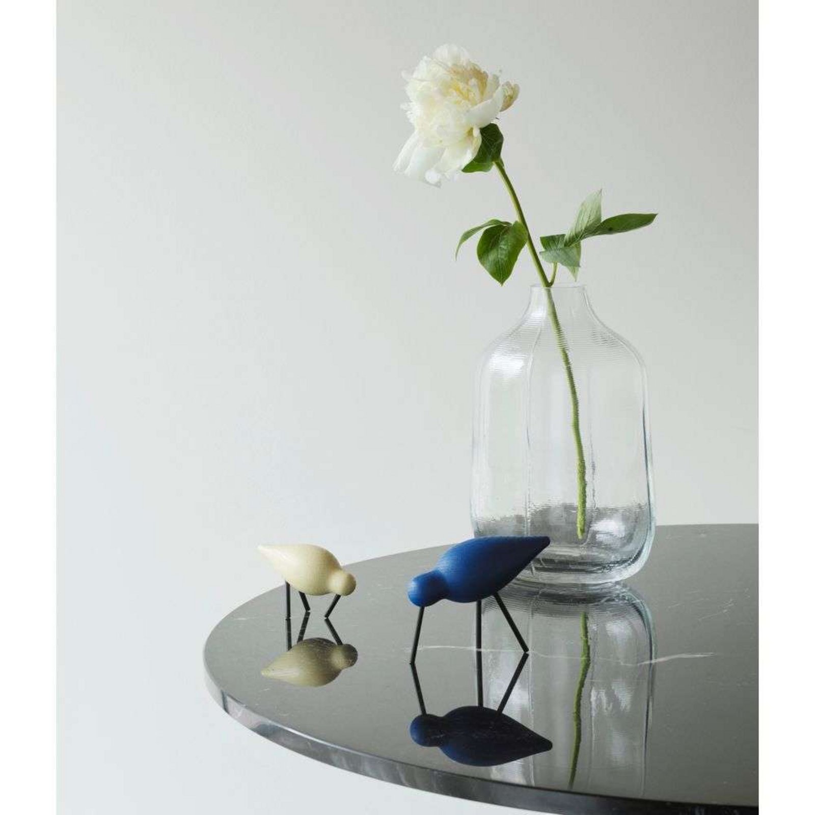 Step Vase H31 Clear - Normann Copenhagen