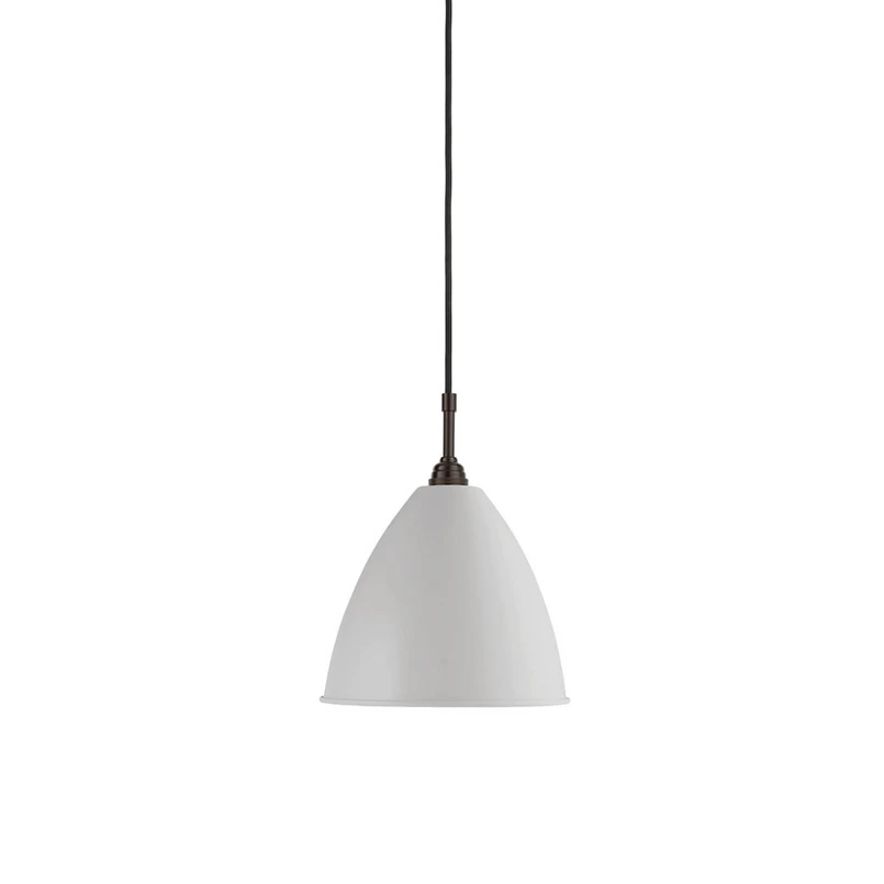 GUBI – Bestlite BL9 Pendelleuchte, Ø 21 cm, schwarz/weiß