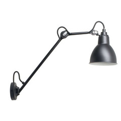 122 Wall Lamp Black - Lampe Gras