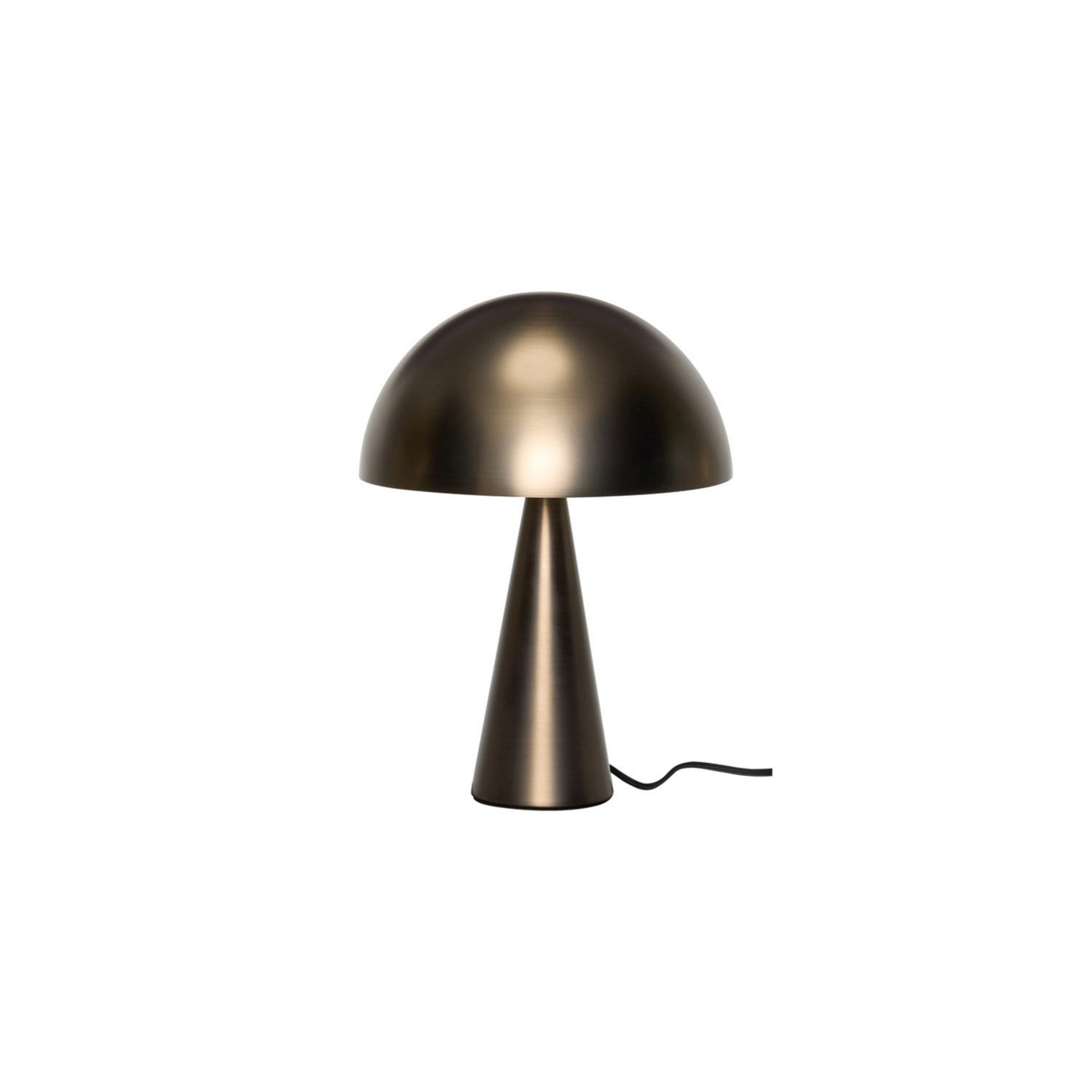 Mini lampe de table Mush, laiton bruni, hauteur 34 cm - HÜBSCH