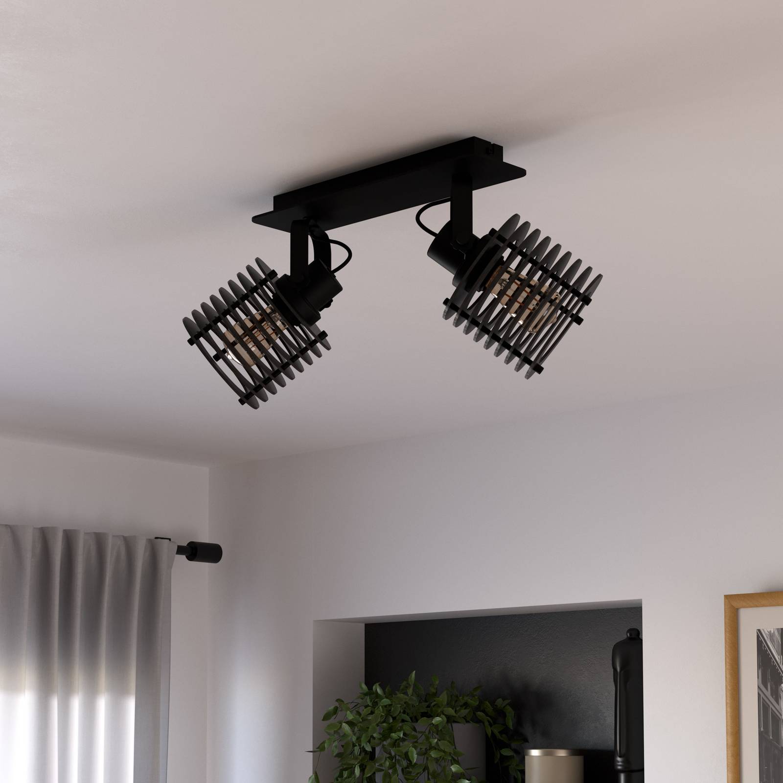 Lampa sufitowa Segovia, 2-punktowa