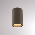 Atus Round LED-Deckenleuchte, schwenkbar