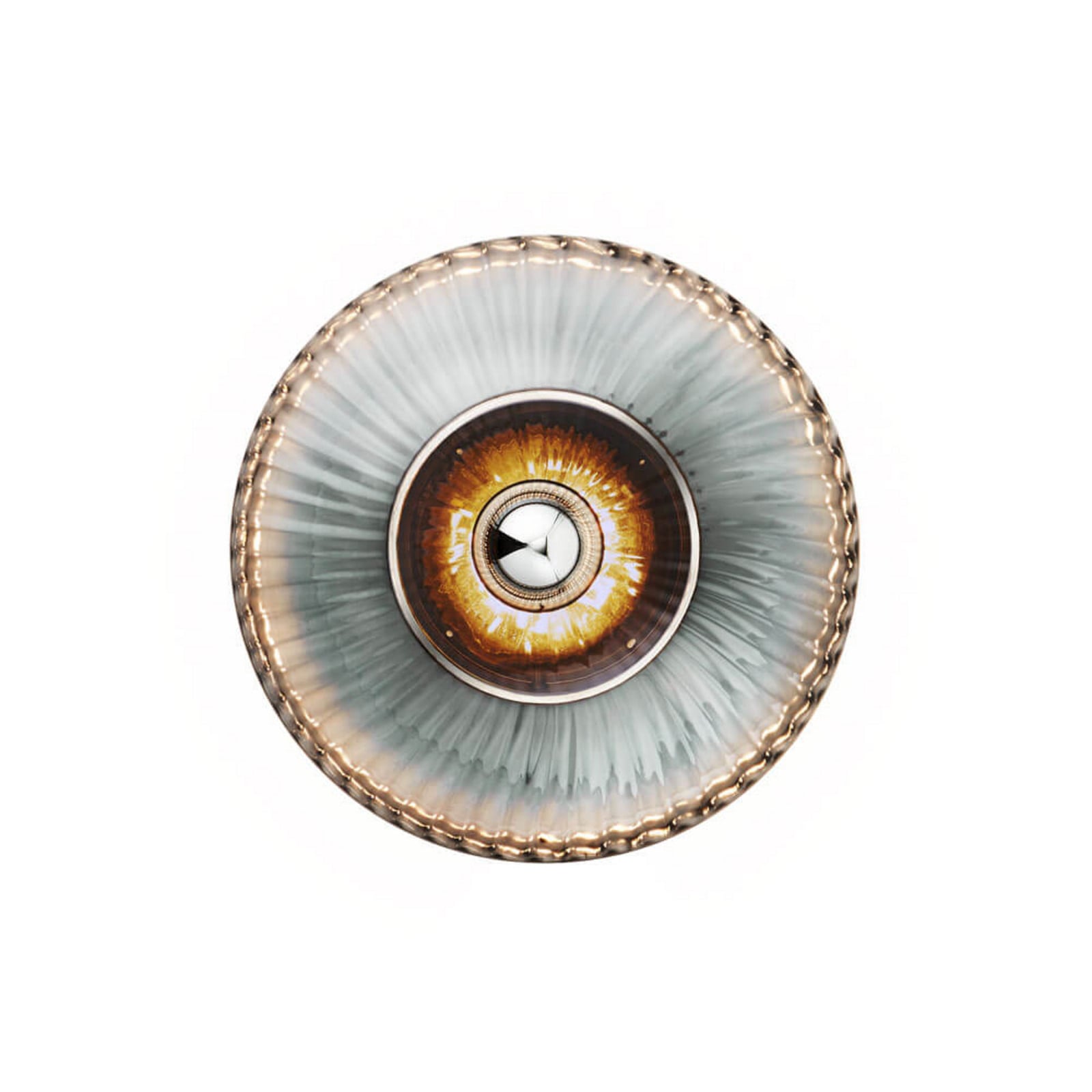 New Wave Optic Vägglampa XL Smoke/Silver DESIGN BY US | 3006 | Lampspecialisterna