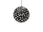 Floral Lustră Pendul Ø80 Black - David Trubridge