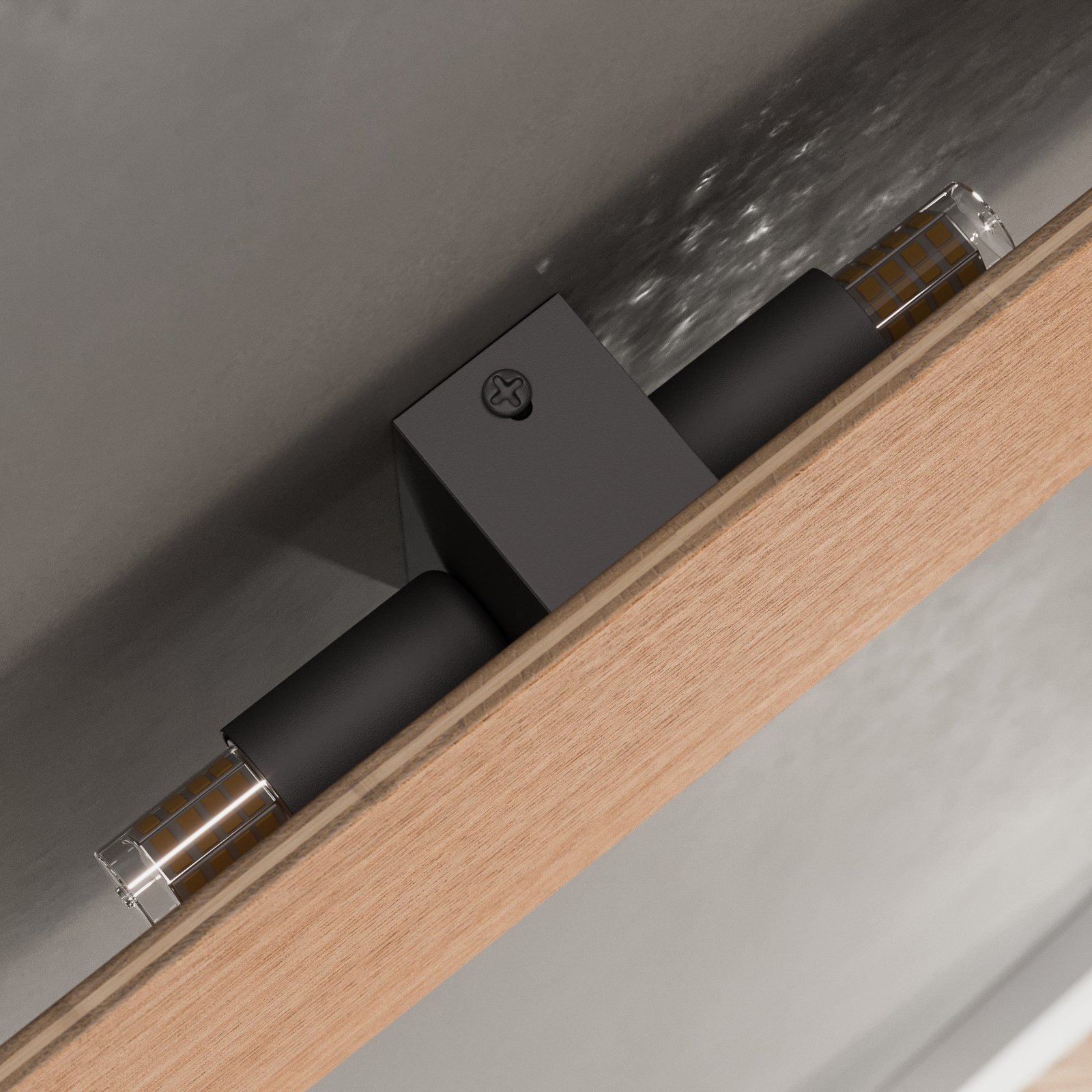 Tavola Wandleuchte 35 x 16 cm Eichenholz - Envostar