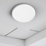 Ενσωματωμένη λάμπα LED Suma, Ø 15,5 cm, λευκή, ρυθμιζόμενη ένταση φωτισμού, IP44