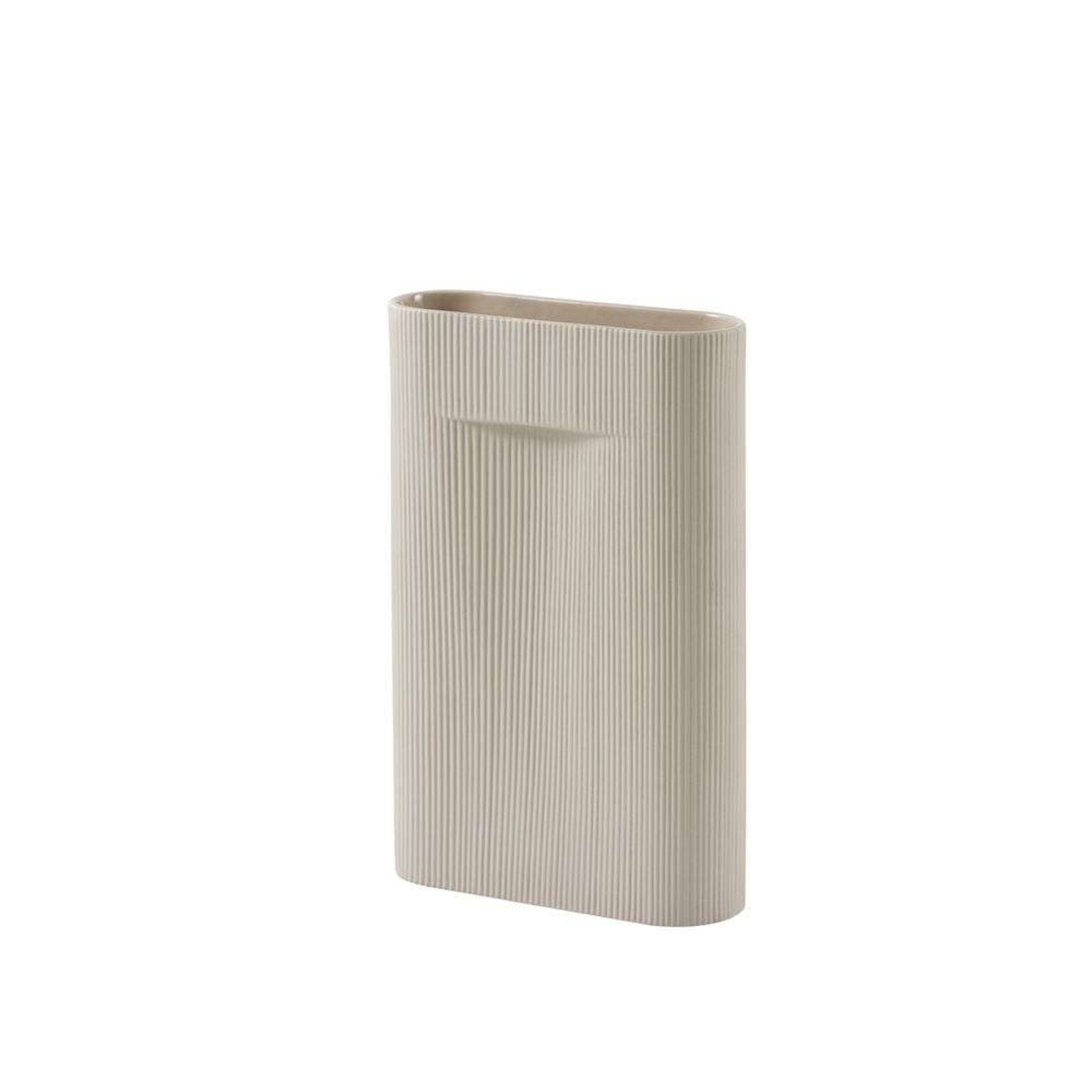 Ridge Vase H48,5 Beige - Muuto