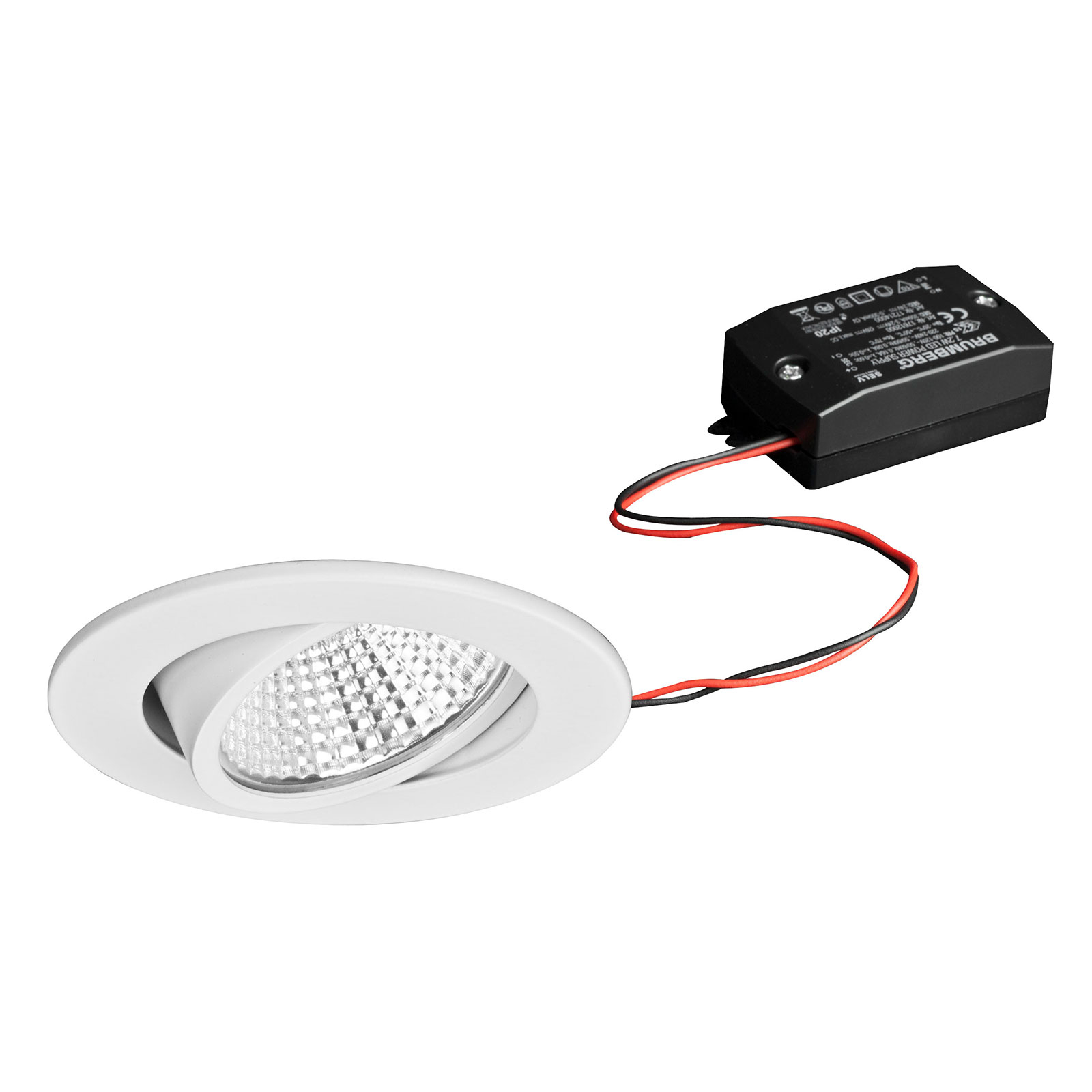 BRUMBERG LED-Einbaustrahler 38° rund nicht dimmbar