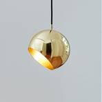 Nyta Tilt Globe Brass hængelampe ledning 3 m