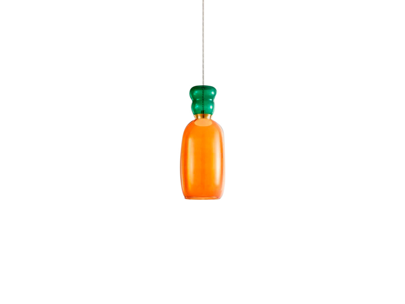 Fay LED Závěsná Lampa Orange/Green - Lucande