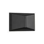 Anlira udendørs LED-væglampe, op og ned, IP65, sort - Lindby