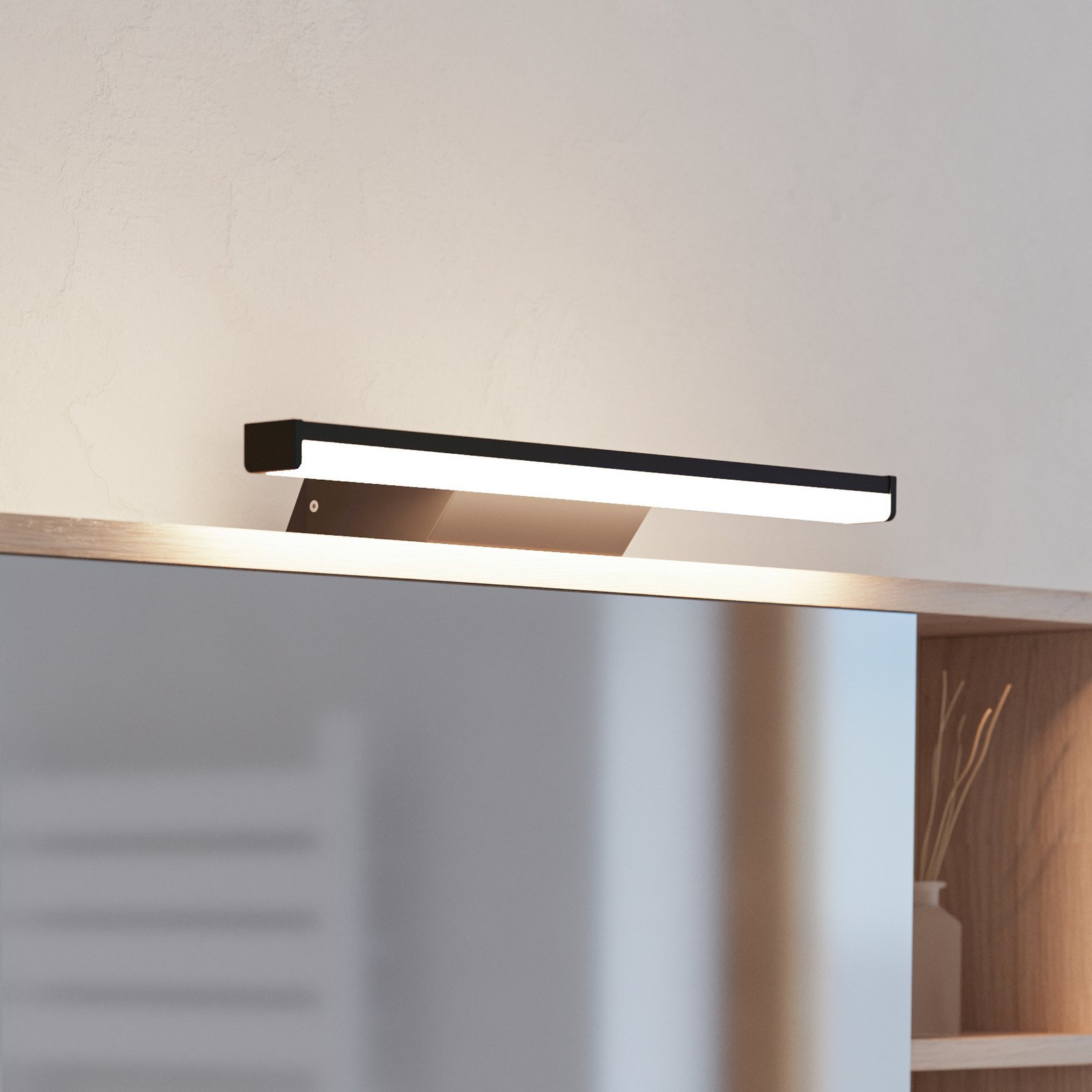 EGLO connect Smart-LED-Spiegelleuchte Regello-Z, schwarz