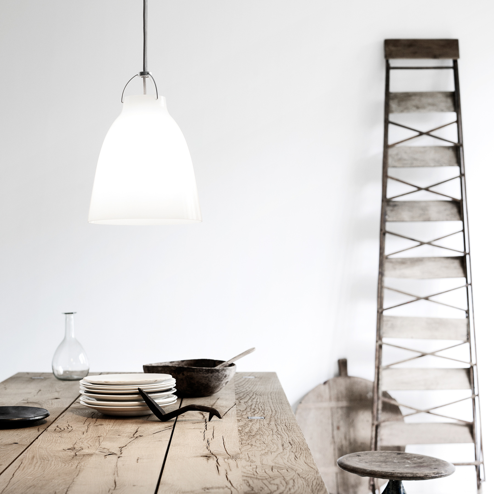 Caravaggio™ P2 Suspension Opale - Fritz Hansen