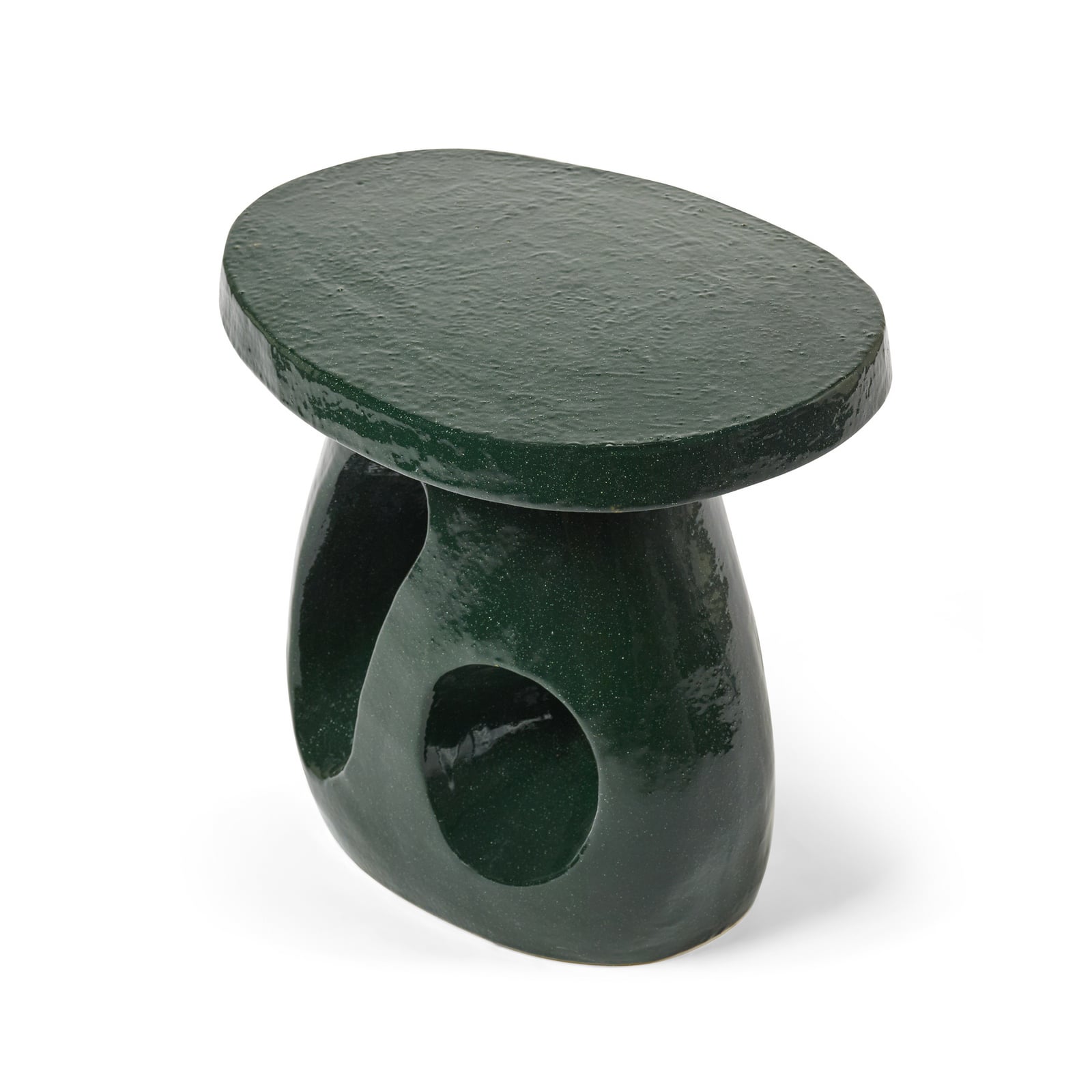 10 DARK GREEN AMÉ sidebord, keramik, højde 45 cm – Serax 10 DARK GREEN AMÉ sidebord, keramik, højde 45 cm – Serax