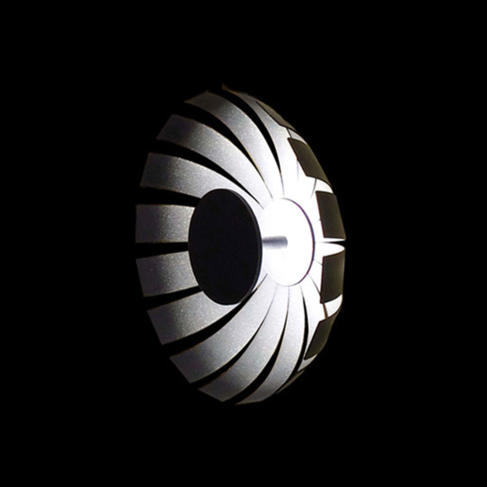 LED-Designer-Wandleuchte Loto, anthrazit, 20 cm