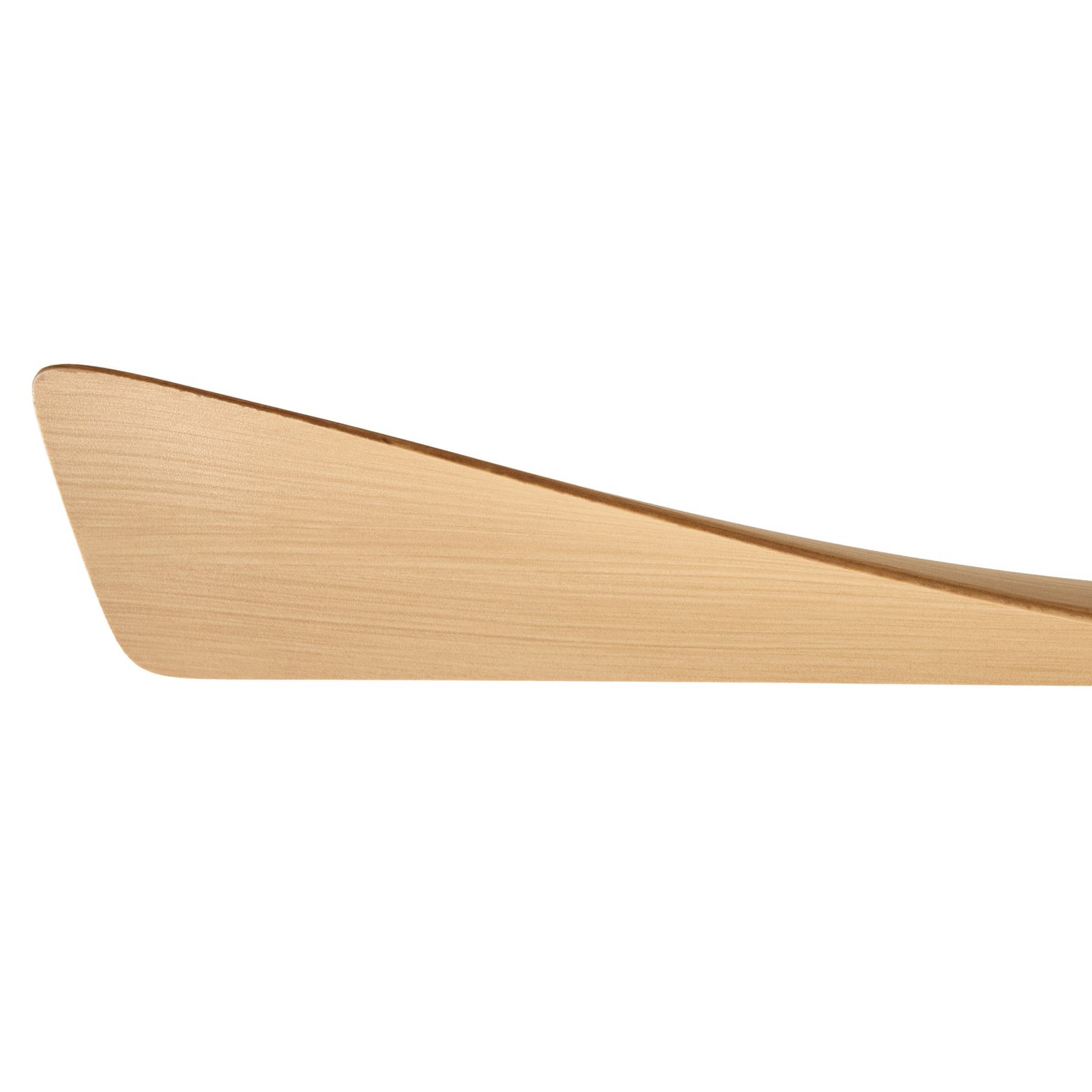 Lucande LED-Deckenventilator Airona, weiß/holz DC leise dim.