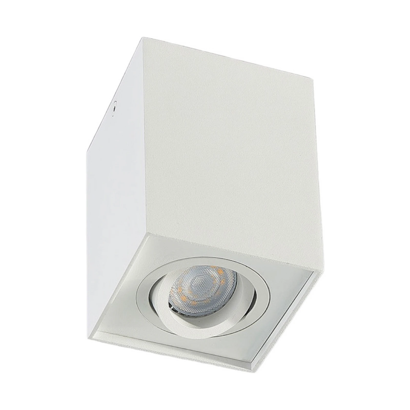 Projetor de teto Arcchio Jolina, angular, branco, 13cm, metal