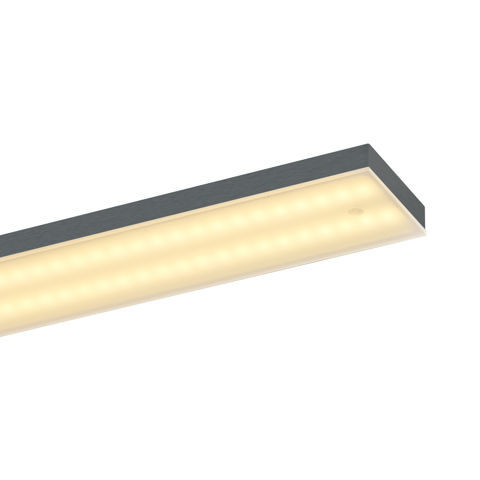 Lámpara colgante LED Less, antracita anodizado