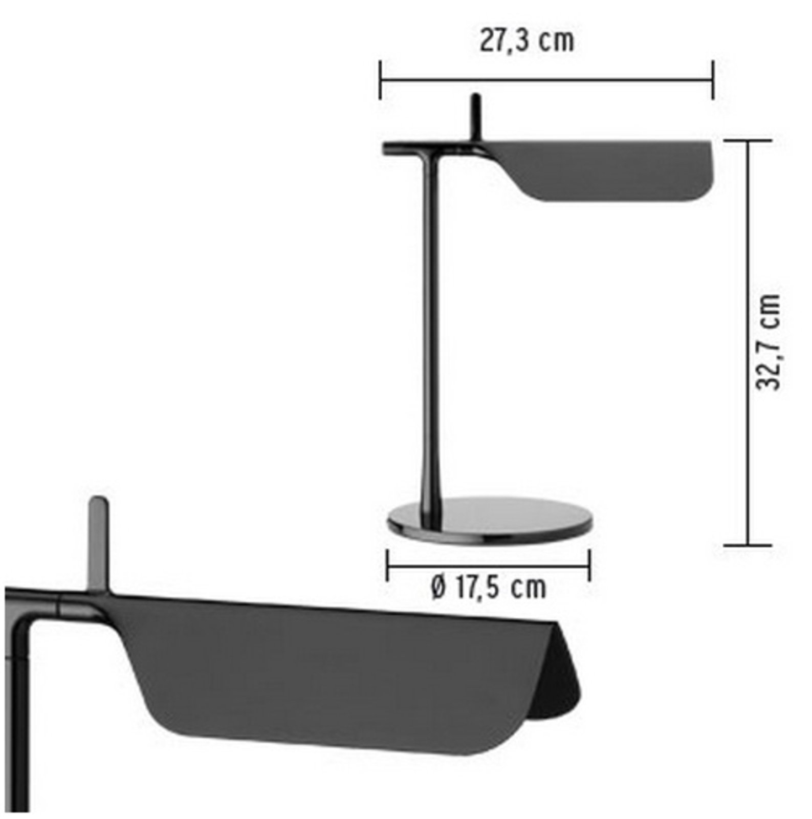 Tab Lampă de Masă Black LED - Flos