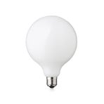 LED-lamppu Globe, E27, Ø 12,5 cm, matta, 5 W, 2200 K