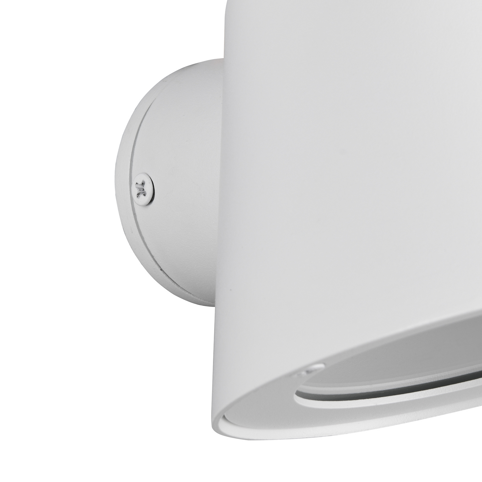 Lampă de exterior Beni, alb mat, lățime 11 cm, metal Lampă de exterior Beni, alb mat, lățime 11 cm, metal