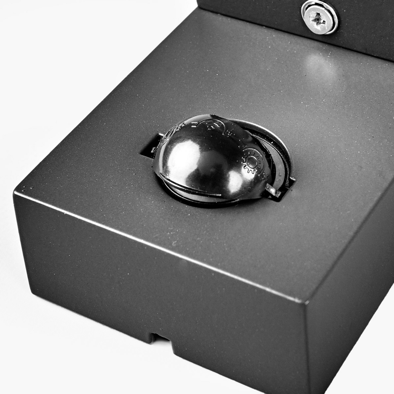 Palina Buiten Wandlamp w/Sensor Graphite - Lindby