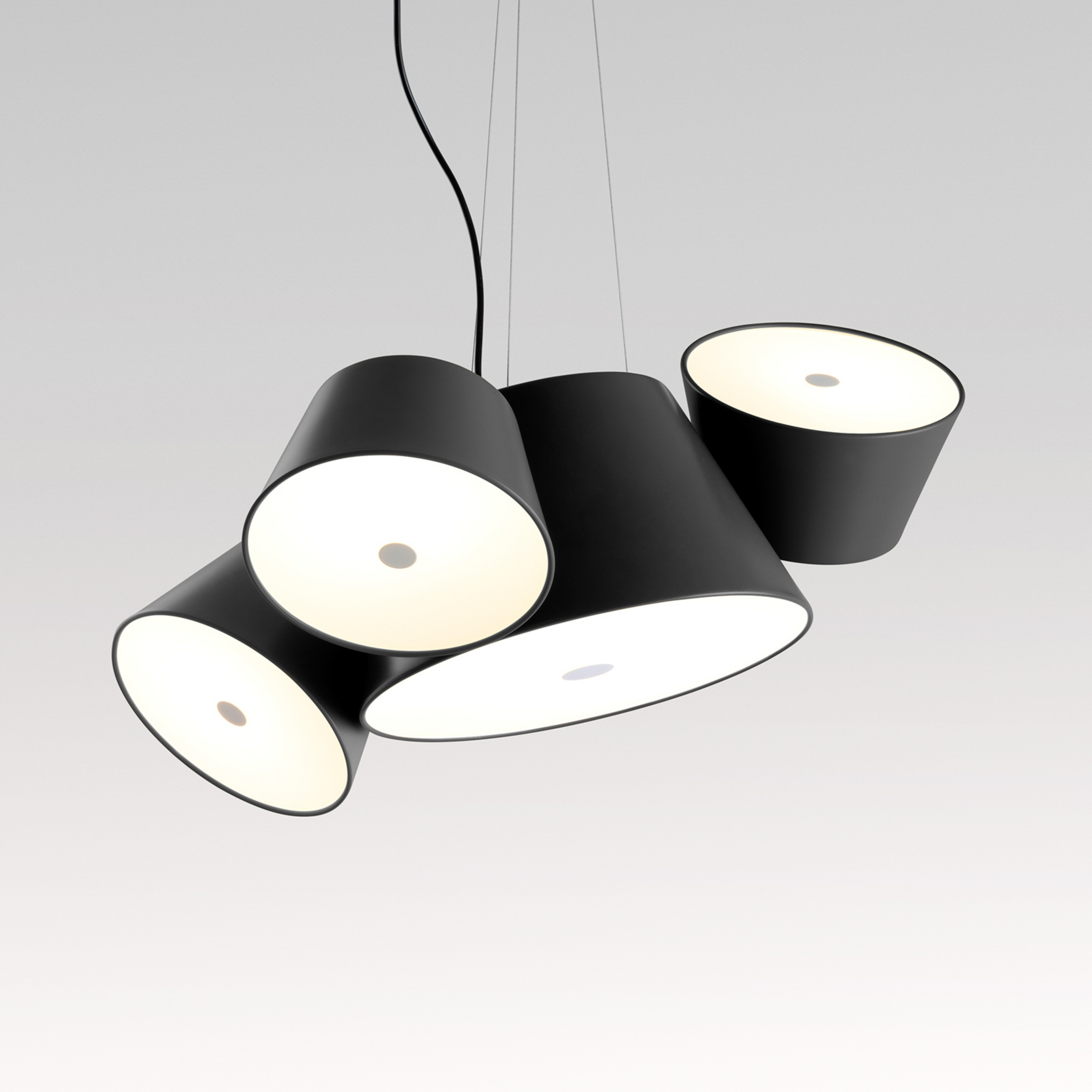 MARSET Tam Tam Mini, satinato, nero/nero