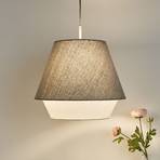 Pauleen Nobel Delight hanglamp in grijs/wit