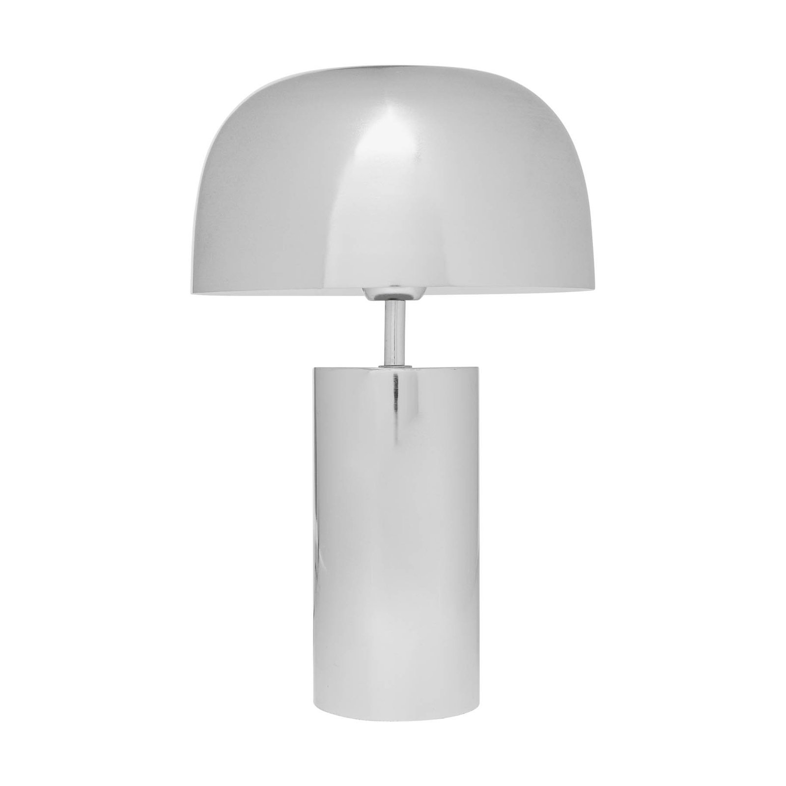 KARE bordlampe Loungy, krom, stål, høyde 38 cm