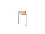 Toilet Roll Holder Oak/Steel - Moebe