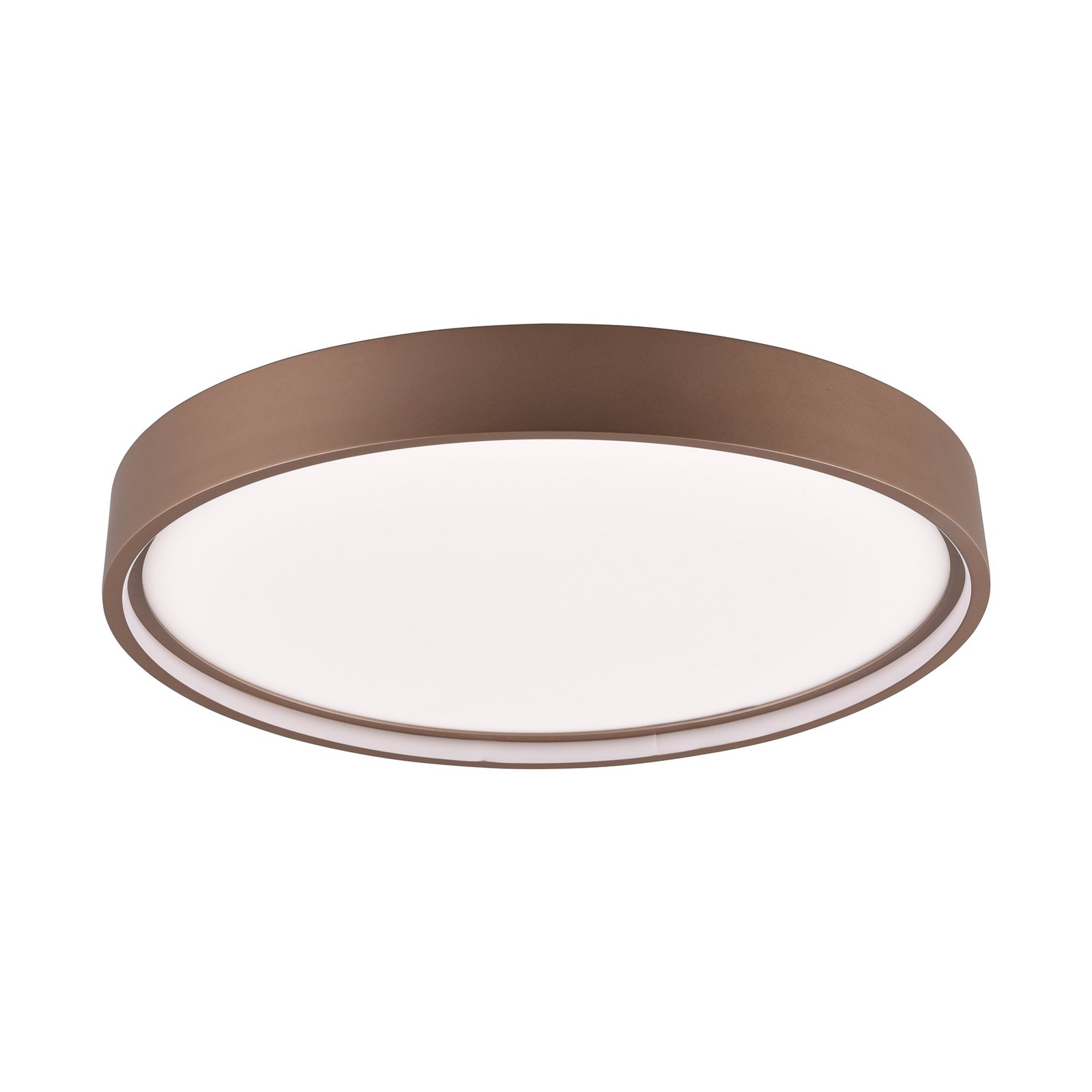 Candeeiro de teto LED Doha, CCT, cor de café