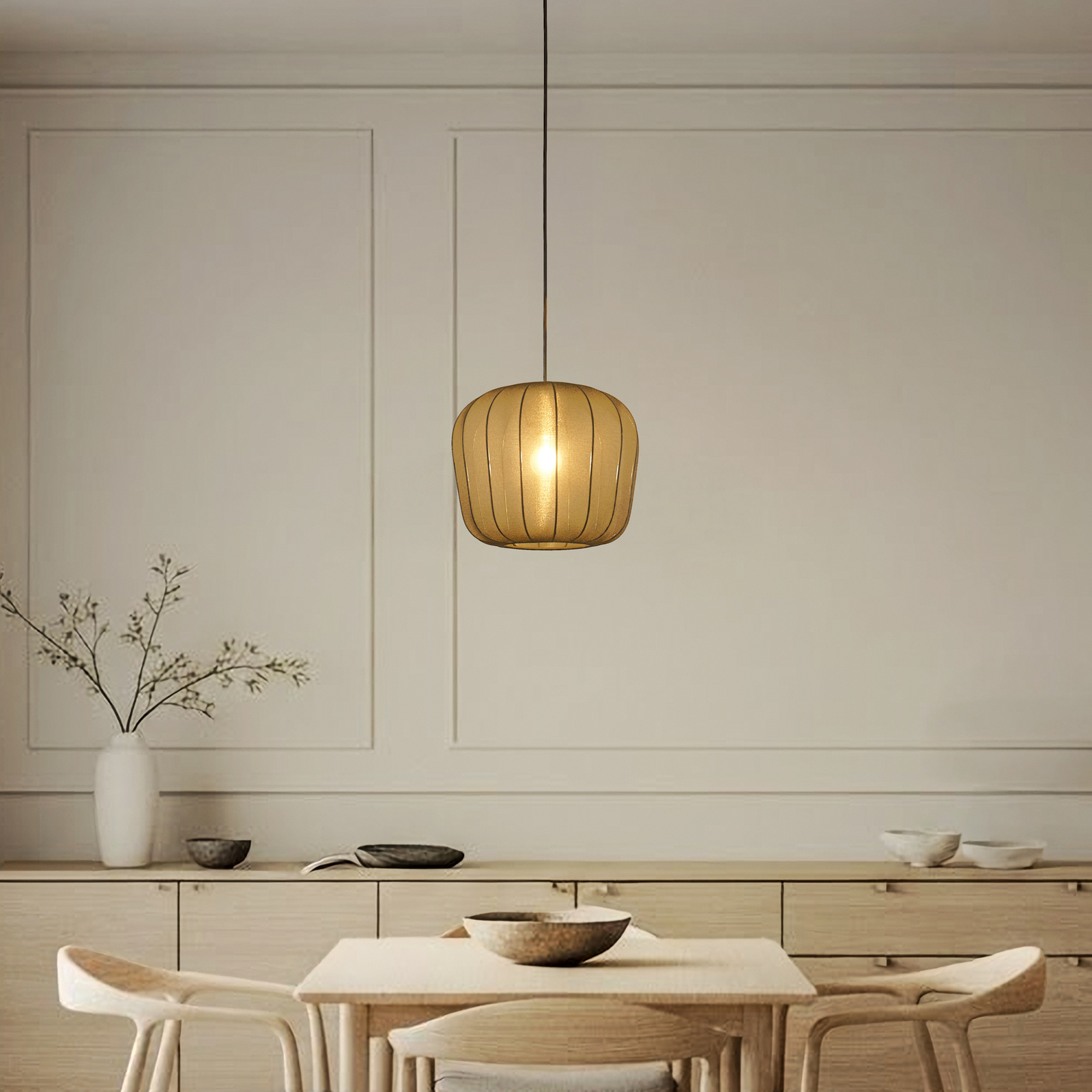 Helin Suspension Ø35 Noir - Lindby