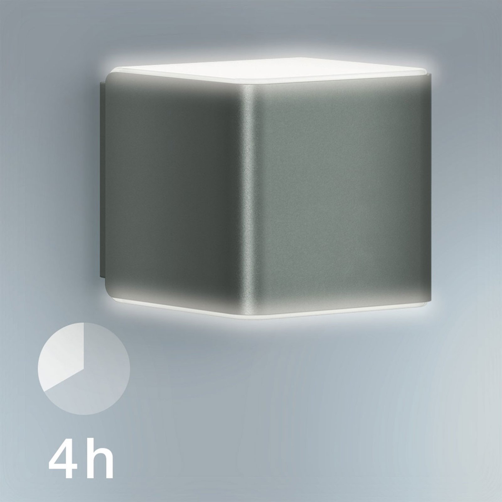 STEINEL L 840 SC sensor wall light, anthracite