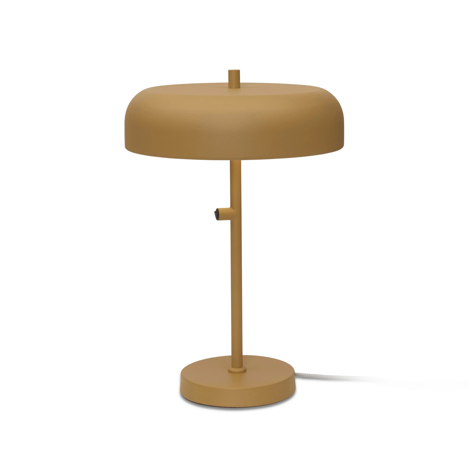 It's about RoMi galda lampa „Porto“, 45 cm, sinepju dzeltenā krāsā, metāls