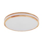 Emiva Center Ceiling Lamp Wood/White - Lindby