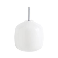 Buoy Glass 200 Pendelleuchte Opal/Anthracite Blue - Hay