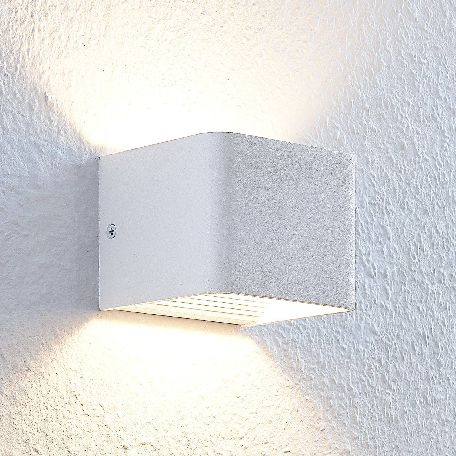 LED-Wandleuchte Lonisa, weiß, 10 cm günstig online kaufen