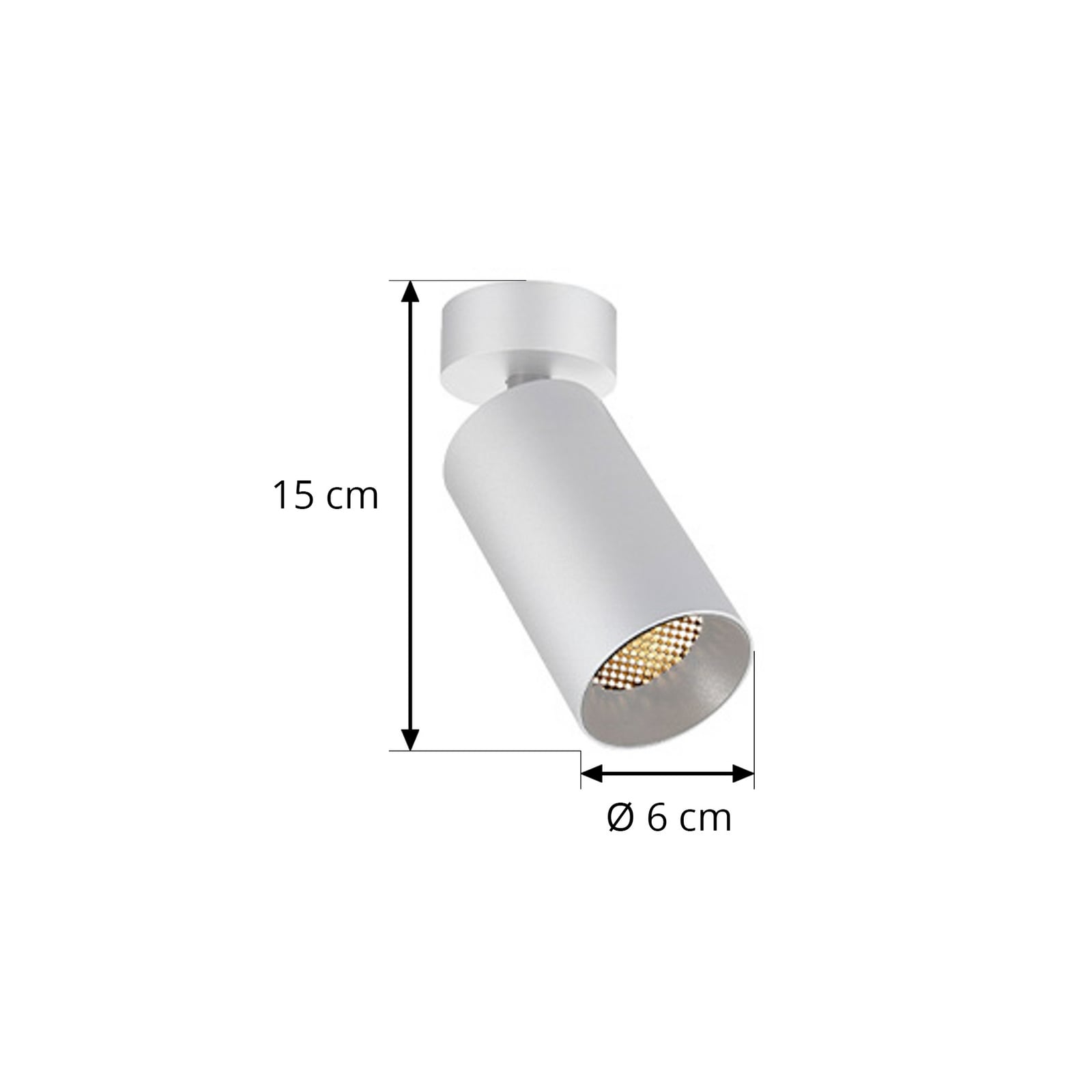 Designline Tube Spot LED Fixed Weiß - Antidark
