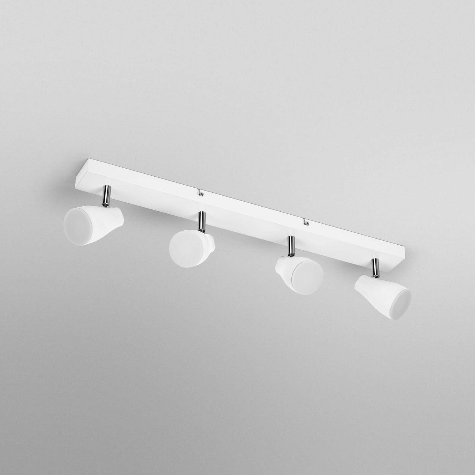 Spot de plafond OSRAM PEAR, blanc, à 4 lampes, GU10 LED 2 700 K